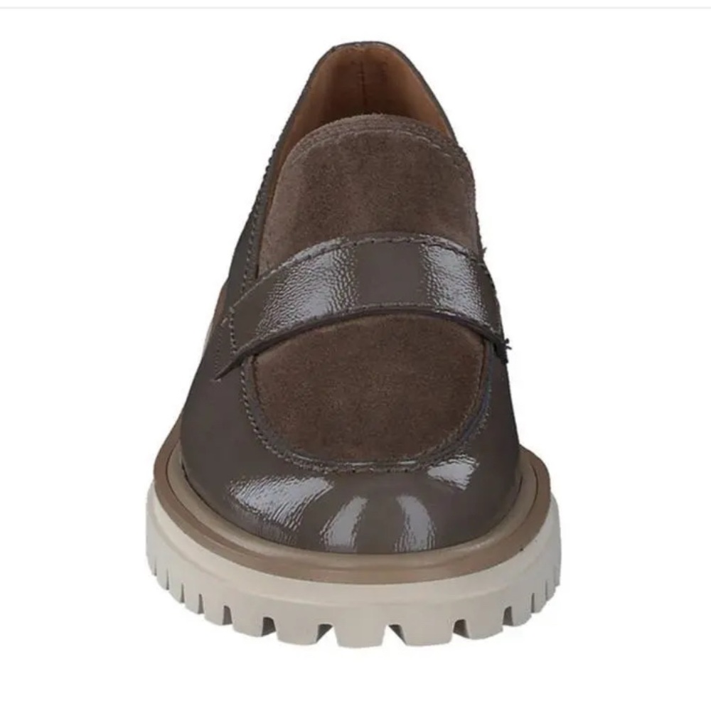 Paul Green Urban Lug Sole Loafer in the fango earth combo